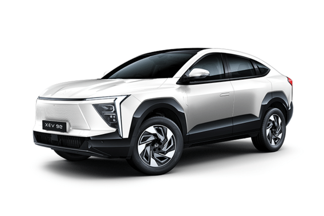 Mahindra Xev 9e Everest White Color Image